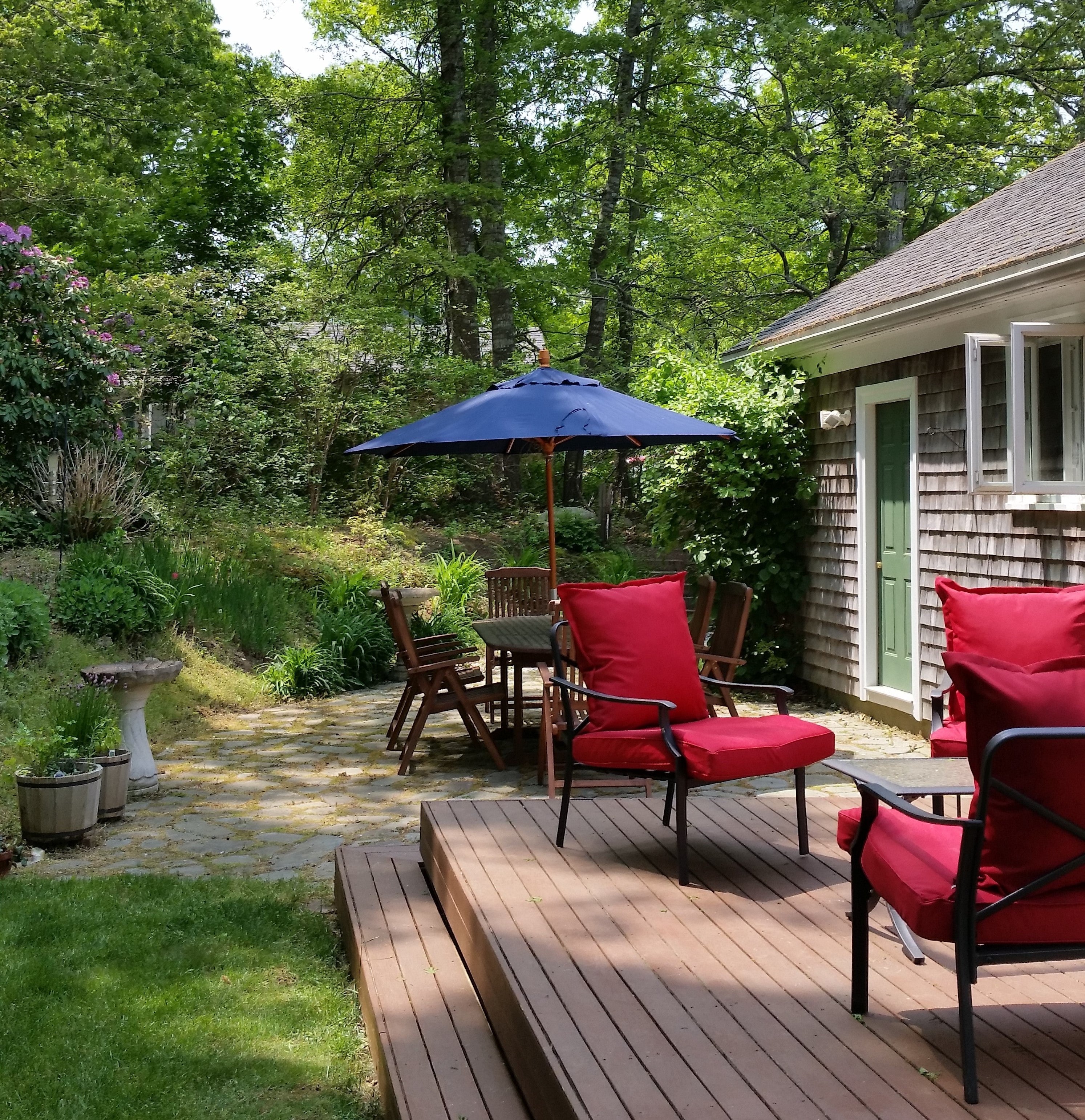 Summertime Gardening: Water once a day, weed once a week!