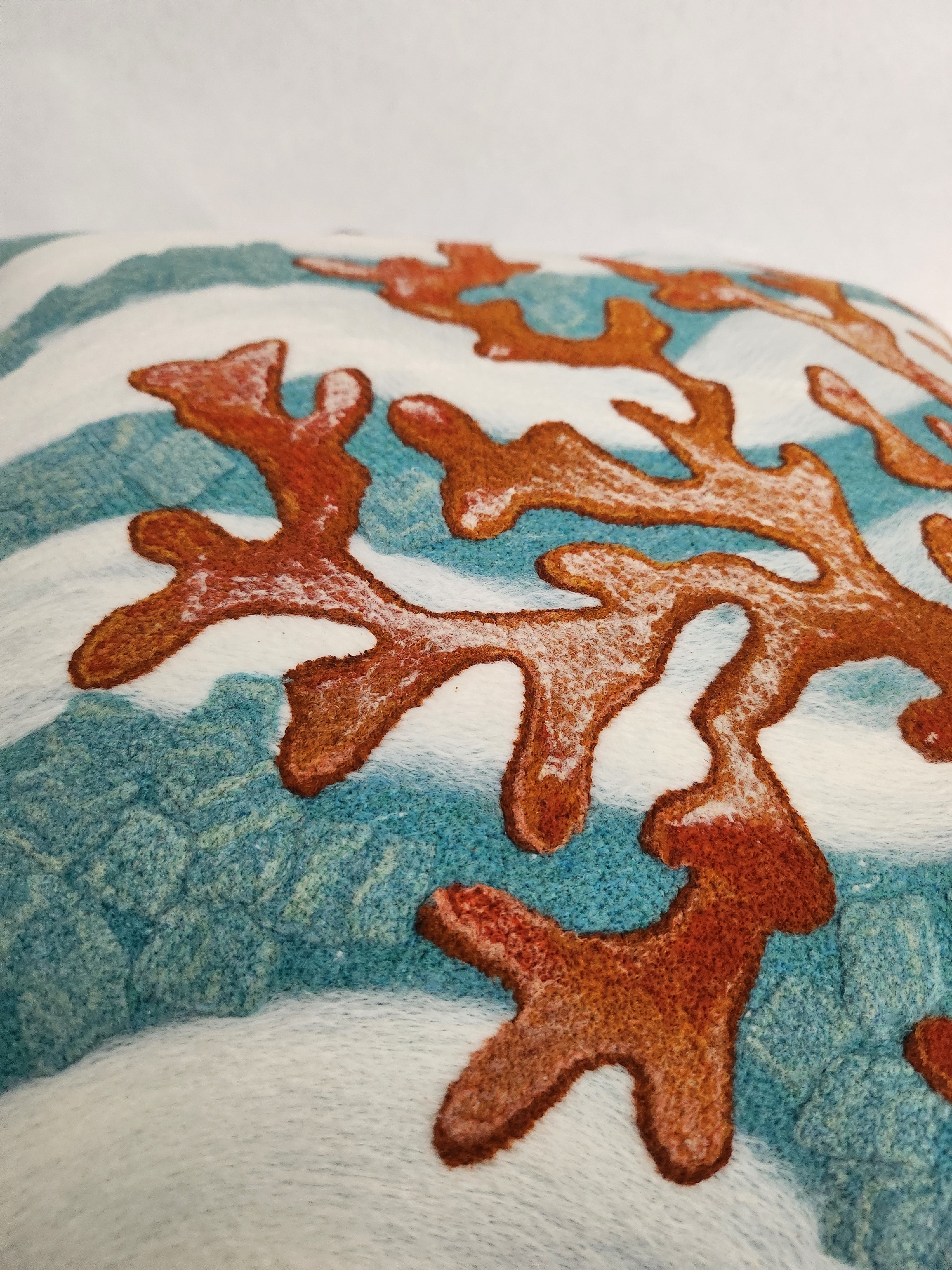 Seaweed Throw Pillow