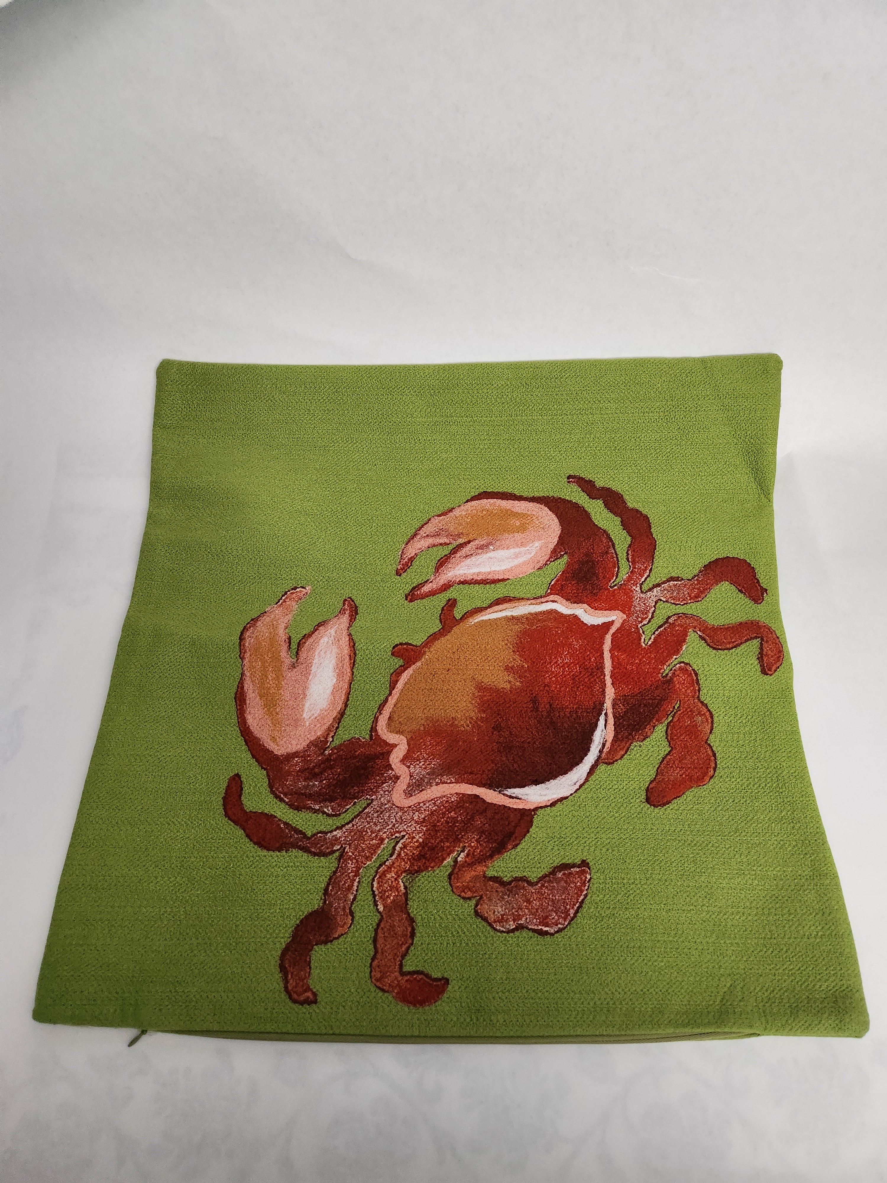 She-Crab Throw Pillow
