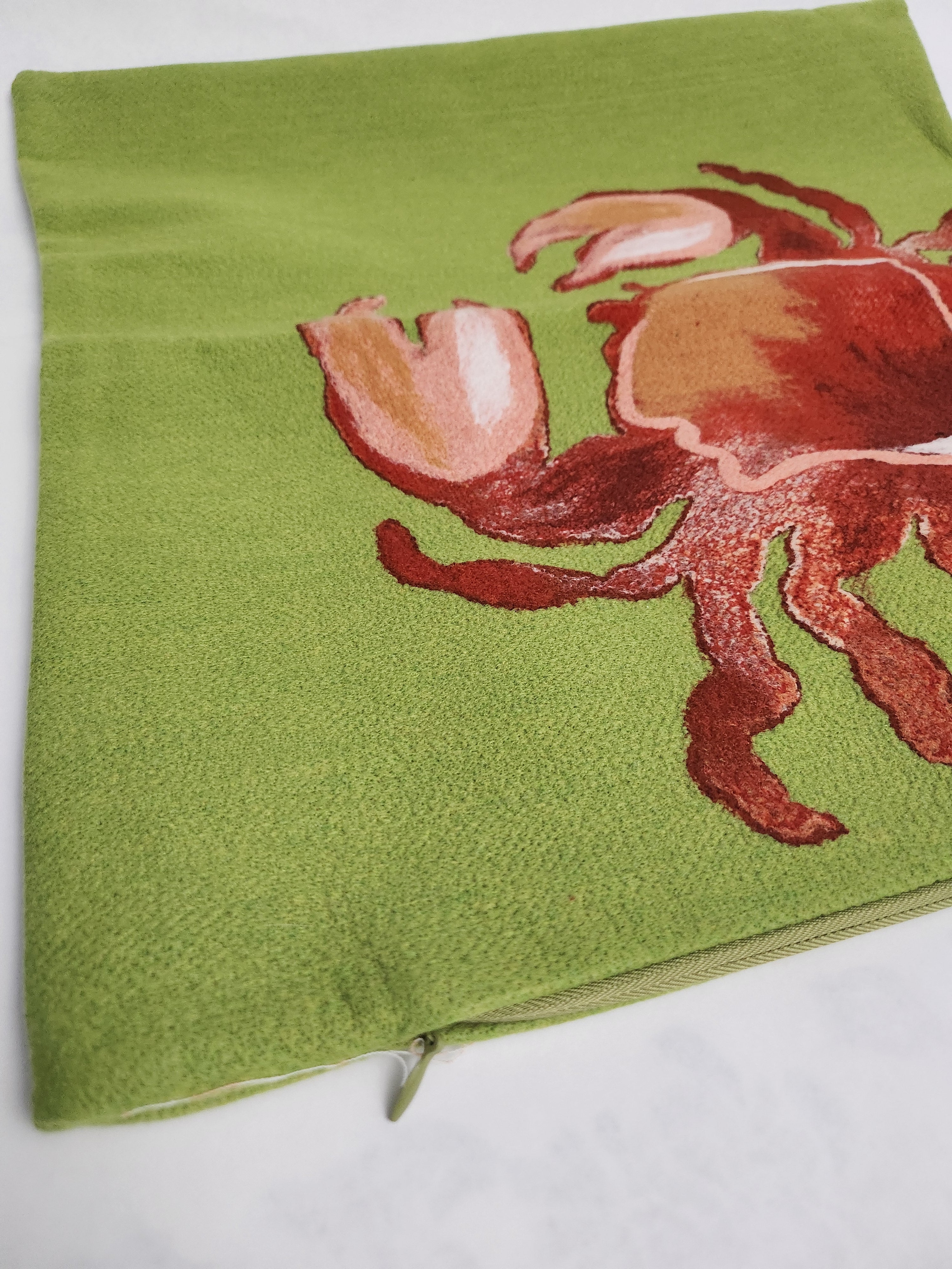 She-Crab Throw Pillow