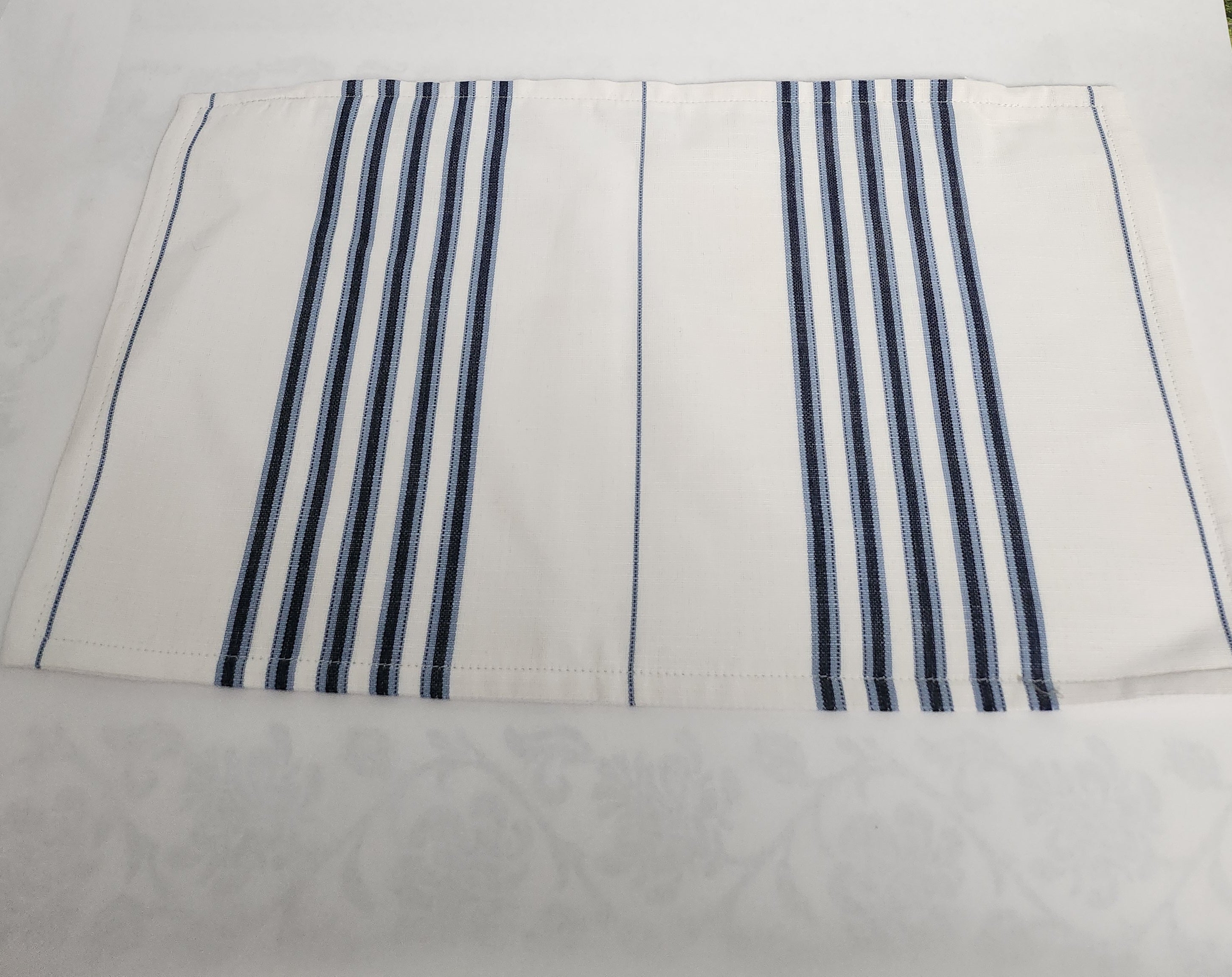 Beach Stripe Throw Pillow cover