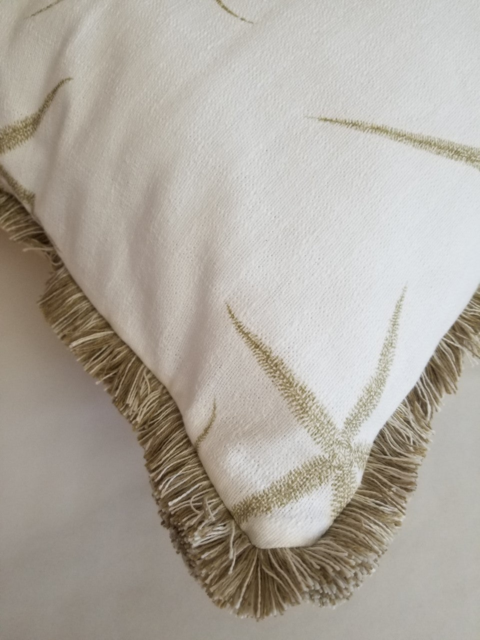 Starfish Cushion, Linen & Organic Cotton