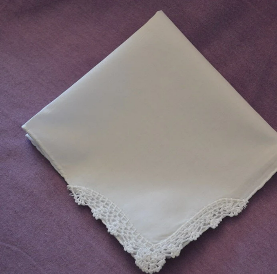 Ladies' Edwardian Style Handkerchief