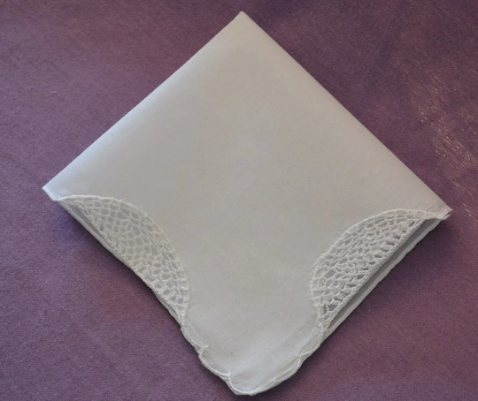 Cluster Lace Style Handkerchief