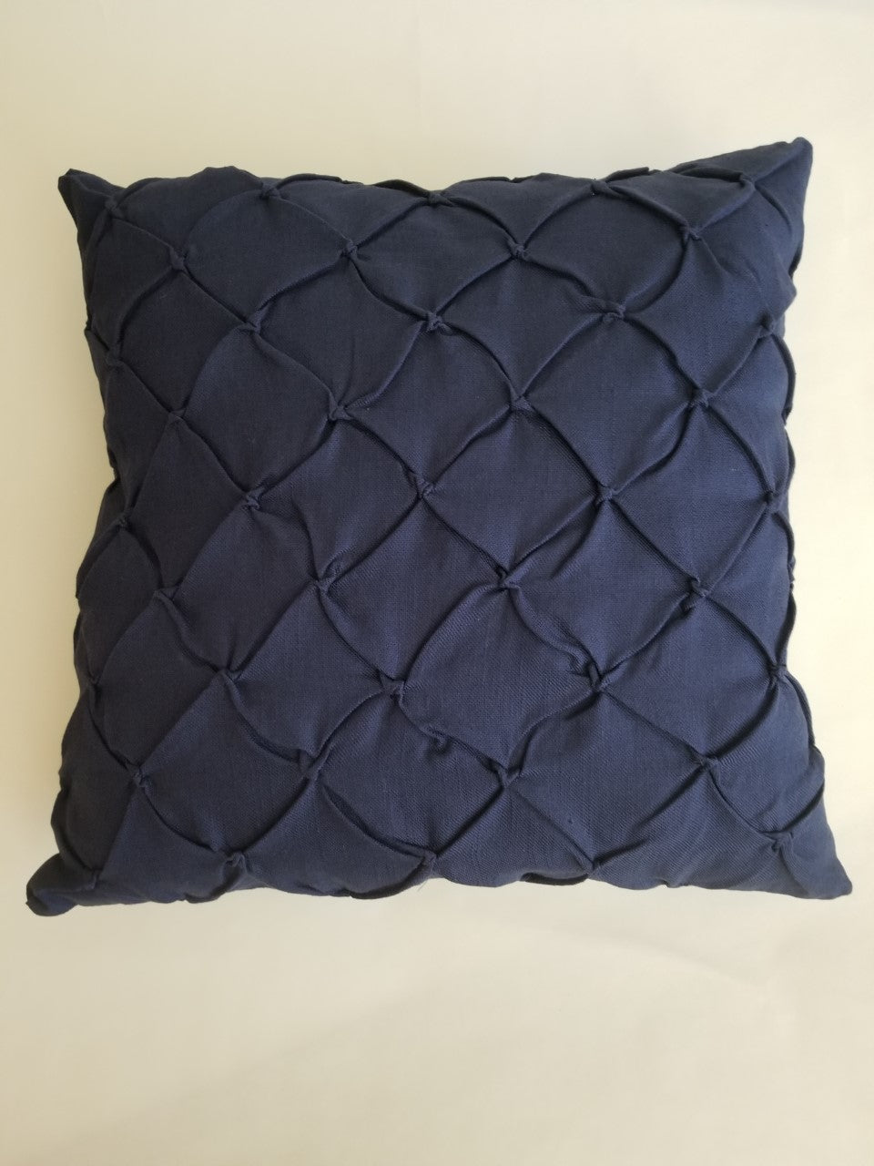 Linen Pin Tuck Cushion